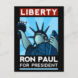 Ron Paul Liberty Vykort