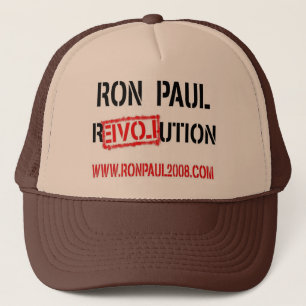 Ron Paul lock Truckerkeps