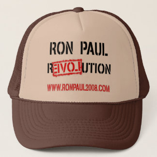 Ron Paul lock Truckerkeps