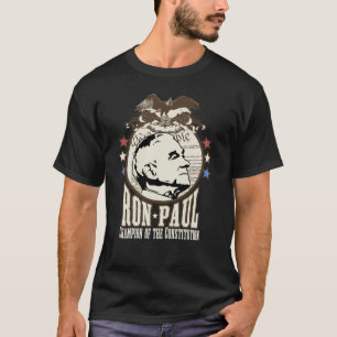 Ron Paul mästare av konstitutionen T Shirt