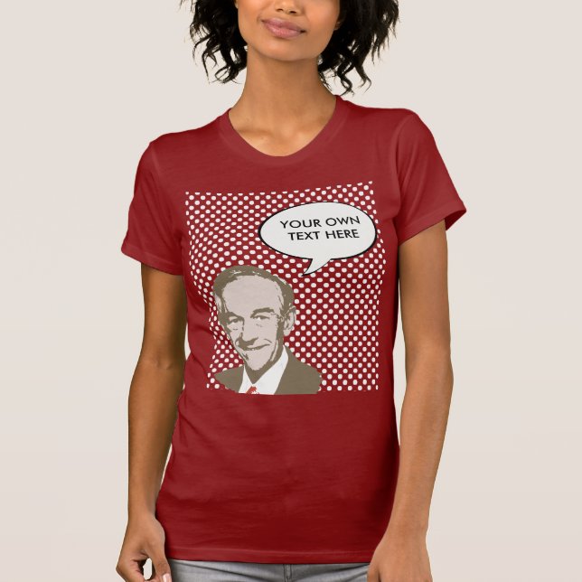 Ron Paul popkonst T-shirt (Framsida)