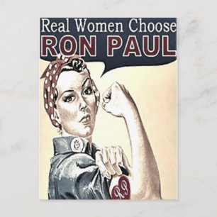 Ron Paul Postcard Vykort