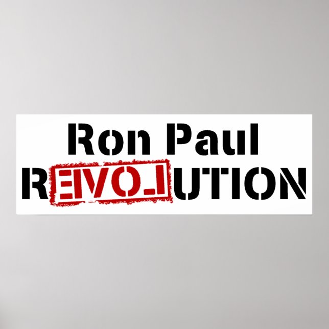 Ron Paul Poster (Framsidan)