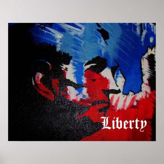 Ron Paul Poster [Handmålad] (Framsidan)