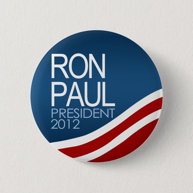 Ron Paul president 2012 Knapp (Framsida)