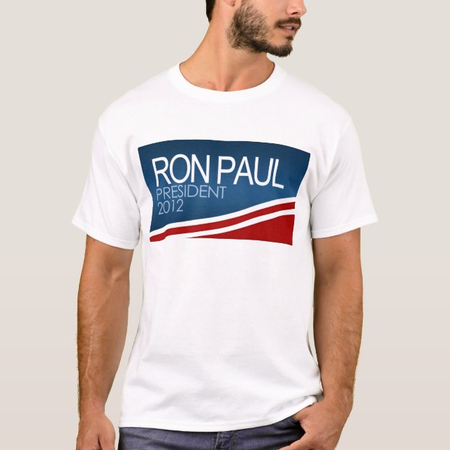 Ron Paul president 2012 T-shirt (Framsida)