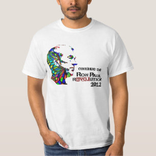 Ron Paul Psychedelic T-tröja Tröja