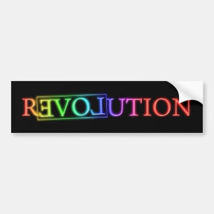 Ron Paul revolution Bildekal