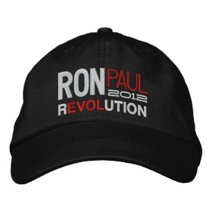 Ron Paul Revolution Broderad Keps