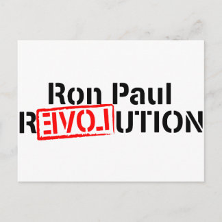 Ron Paul Revolution fortsätter Vykort