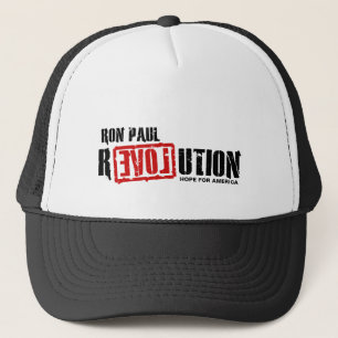Ron Paul revolution - hopp för Amerika Keps