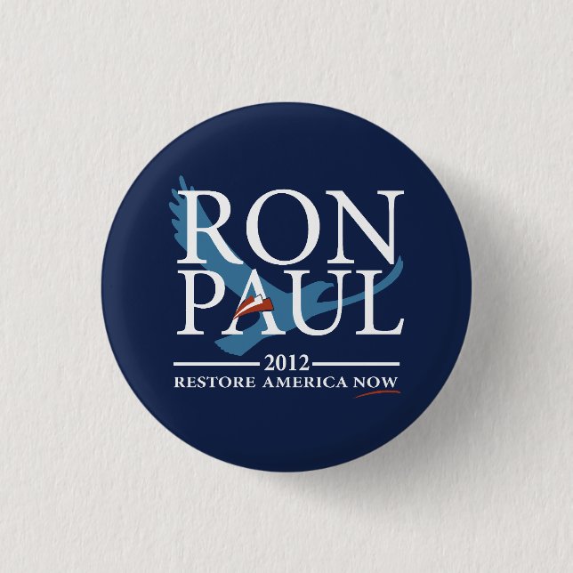 Ron Paul revolution Knapp (Framsida)