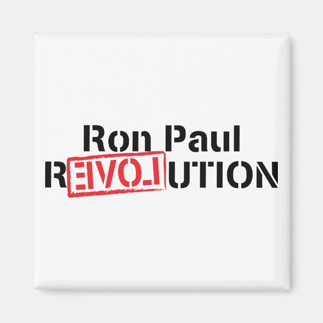 Ron Paul Revolution Magnet (Framsidan)
