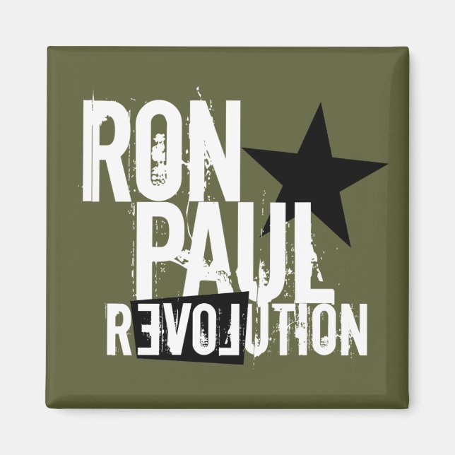 Ron Paul Revolution Magnet (Framsidan)