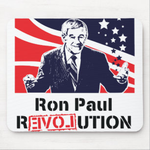 Ron Paul revolution Mousepad Musmatta