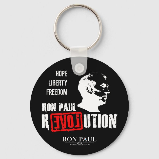 Ron Paul Revolution Nyckelring (Framsida)