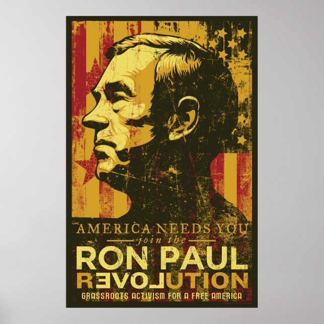 Ron Paul Revolution Poster (Framsidan)