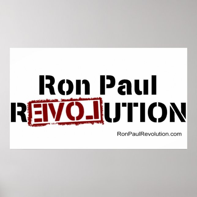 Ron Paul Revolution Poster (Framsidan)