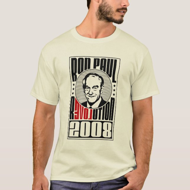 Ron Paul revolution T-shirt (Framsida)
