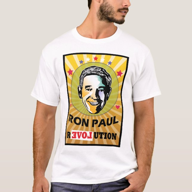 Ron Paul revolution T-shirt (Framsida)
