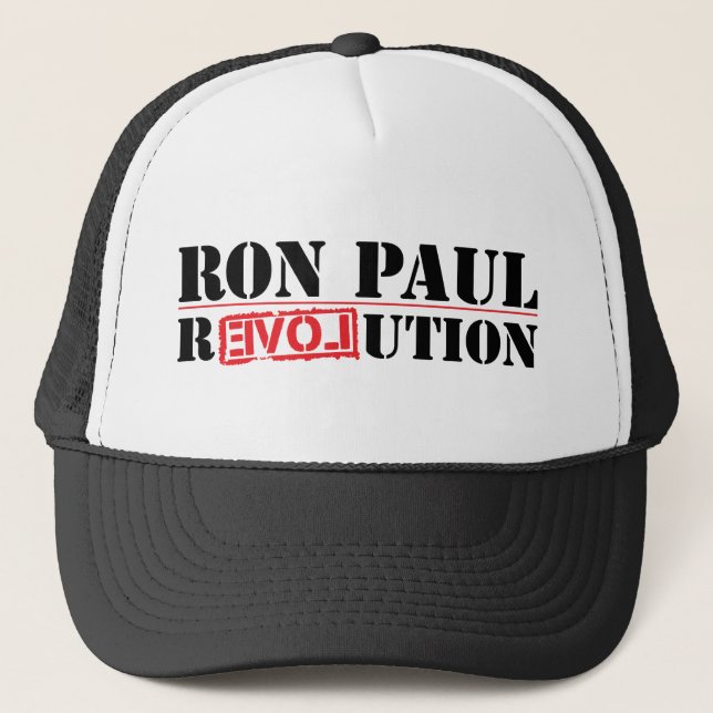 Ron Paul revolution Truckerkeps (Framsida)