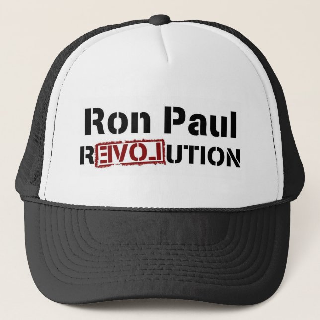 Ron Paul revolution Truckerkeps (Framsida)