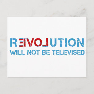 Ron Paul revolution Vykort