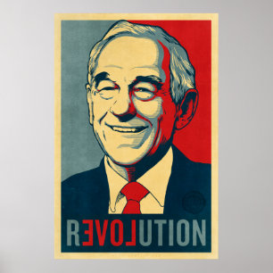 Ron Paul revolutionaffisch Poster