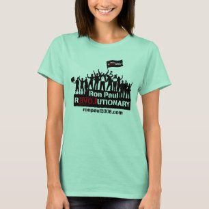 Ron Paul revolutionär Ringer T T-shirt