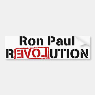 Ron Paul revolutionbildekal Bildekal