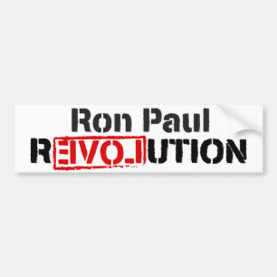Ron Paul revolutionbildekal Bildekal