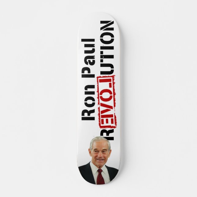Ron Paul-Revolutionen Skateboard Bräda 21,5 Cm (Framsida)