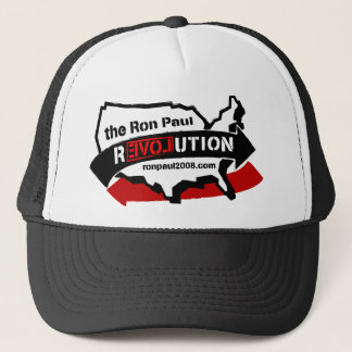 Ron Paul revolutionhatt Truckerkeps