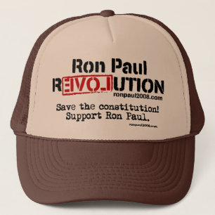 Ron Paul revolutionhatt Truckerkeps