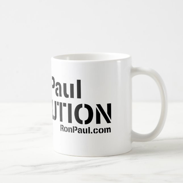 Ron Paul revolutionmugg Kaffemugg (Höger)