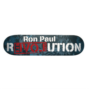 Ron Paul revolutionSkateboard Mini Skateboard Bräda 18,7 Cm