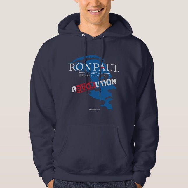Ron Paul revolutionskjorta 2012 Sweatshirt (Framsida)