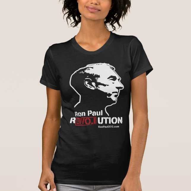 Ron Paul revolutionT-tröja 2012 T-shirt (Framsida)