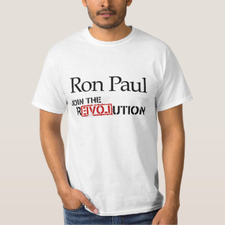 Ron Paul revolutionutslagsplats T-shirt