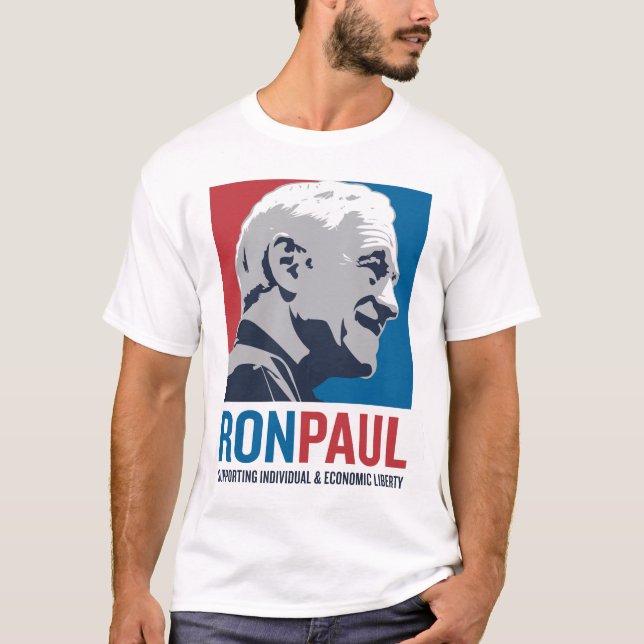 Ron Paul service Tee (Framsida)