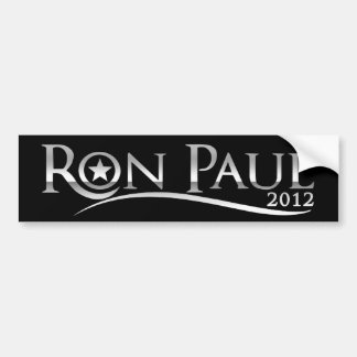 Ron Paul Silverstar 2012 Bildekal