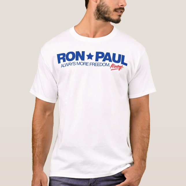 Ron Paul skjorta T-shirt (Framsida)