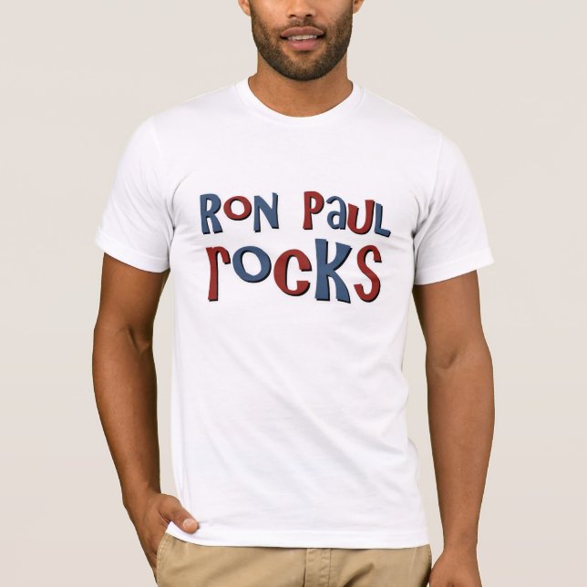 Ron Paul stenar T-shirt (Framsida)
