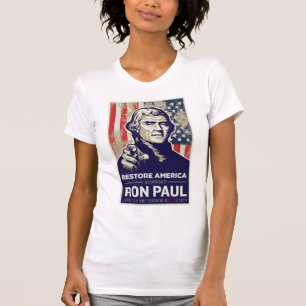 Ron Paul Thomas Jefferson skjorta Tee