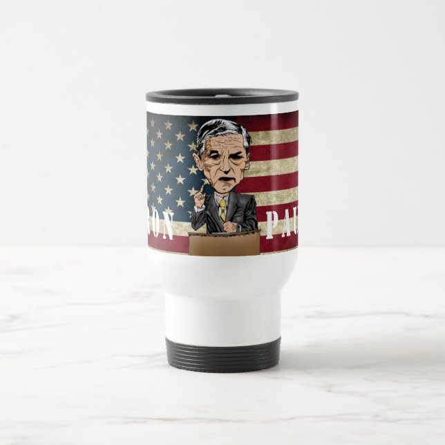 RON PAUL TRAVELER/COMMUTER MUGG (Center)