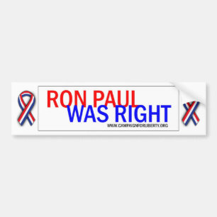 Ron Paul var högert! Riklig etikett