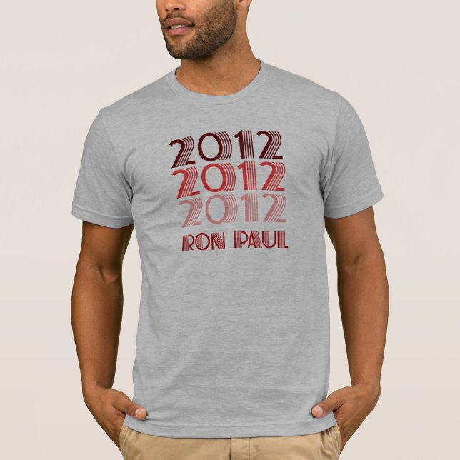 RON PAUL VINTAGE 2012 TEE SHIRT (Framsida)