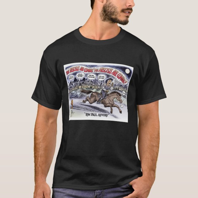 Ron Paul vördar skjortan T-shirt (Framsida)