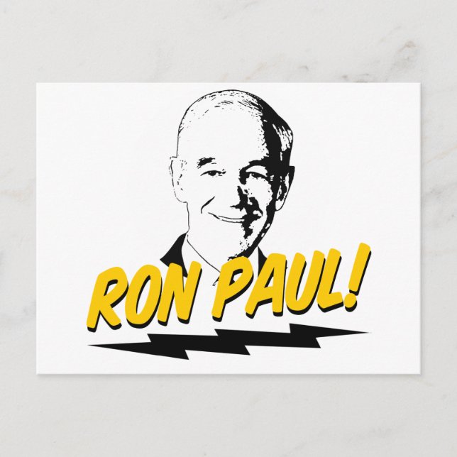 Ron Paul! Vykort (Framsida)