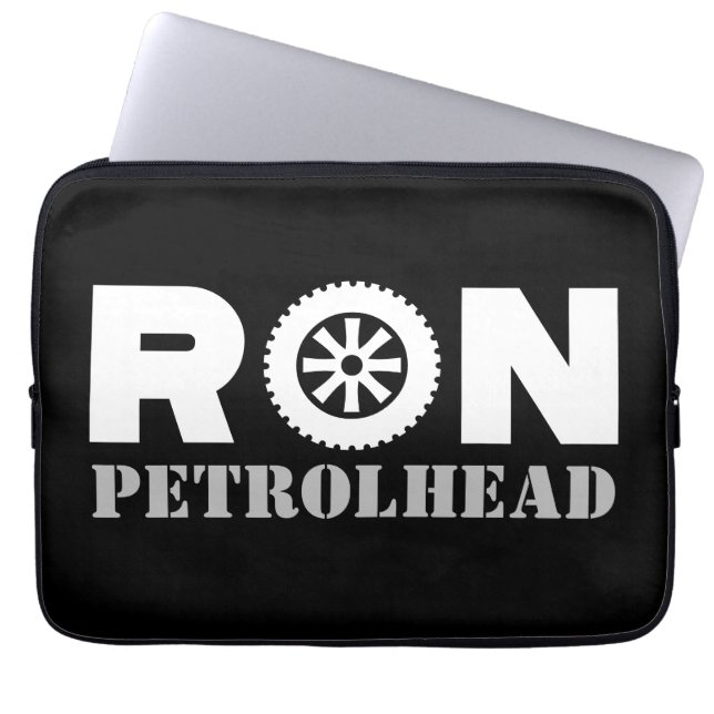 Ron Petrol Head Laptop Fodral (Framsidan)